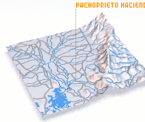 3d view of Hacienda Pacho Prieto